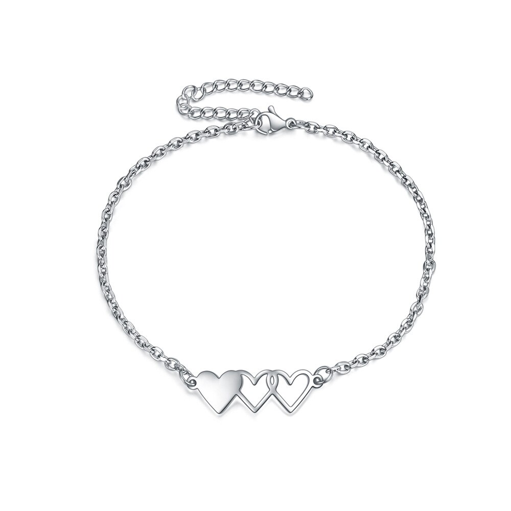 Bracelet en acier inoxydable pour femmes, nouvelle , Bracelet de groupe d'amitié pour sœurs