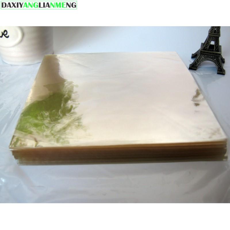 1000pcs 10x10cm Clear Cellophane Flower/Floral Wrapping bakers paper Candy Cake Cookie Packaging And Craft Packing Cello