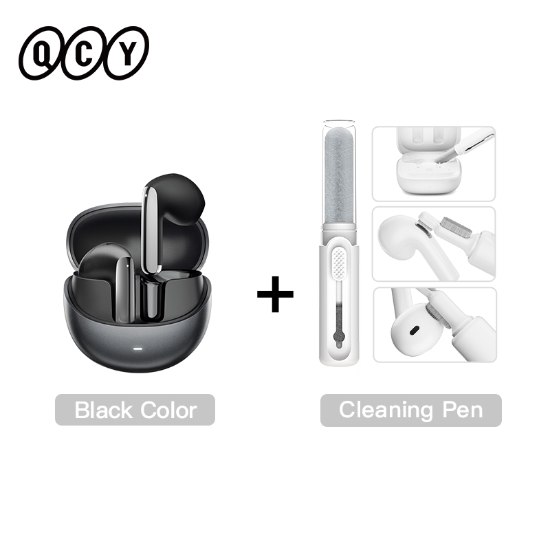 QCY HT10 AilyBuds Pro+ Hybrid ANC Kabellose Kopfhörer Hi-Res Audio mit LDAC 6 Mikrofone AI HD Call Headset Dual Connection Ohrhörer: Rosa