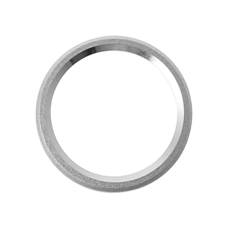 4 farger valgfri baklinsebeskyttelsesring støtdeksel kamera len skjermbeskytterveske metall til eple iphone xr: Sølv