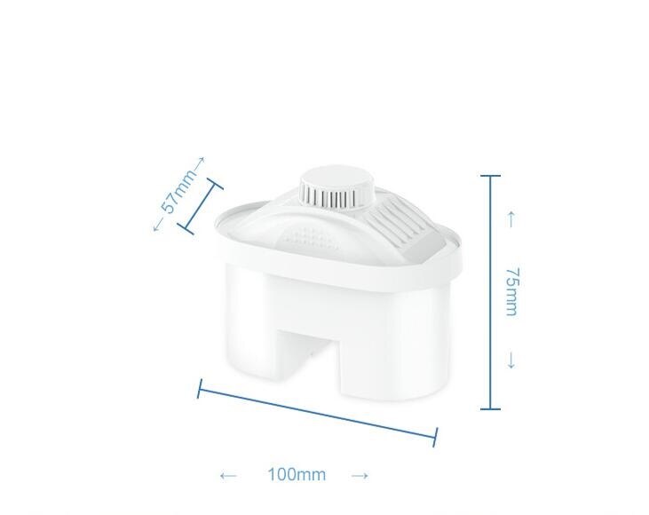 6Pcs Water Filters Replacement Brita Water Pitcher Filter Replacement Activate Carbon Water Filter Cartridge