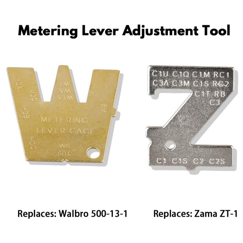 Carburetor Adjustment Tool Carbohydrate Adjustment Kit with ZT-1 500-13 Metering Rod Tool for 2 Cycle Small Engines