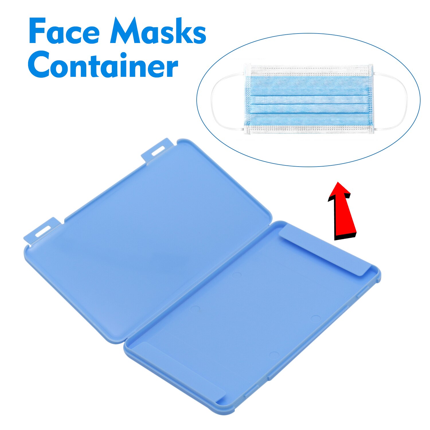 Draagbare Stofdicht Vochtbestendige Schoonmaken Doos Papier Gezicht Maskers Container Auto Interieur Accessoires Filter Katoen Opbergdoos