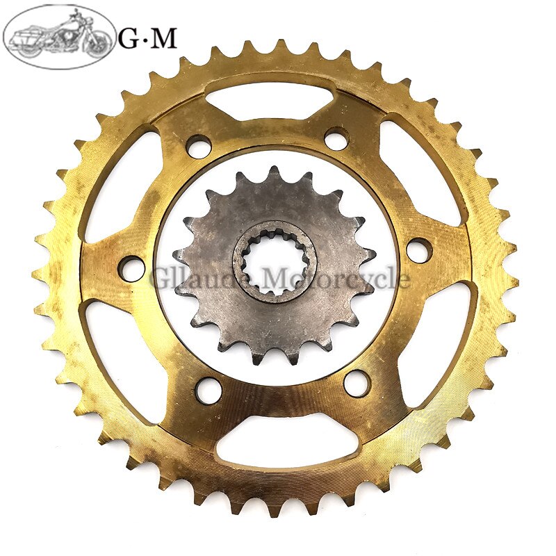 530 Chain Front &amp; Rear Sprocket gear 17 and 42 Teeth For YAMAHA YZF-R1 YZF R1 1998 FZ1 FZ1 N FZ1 S FZS 1000 Fazer 2001