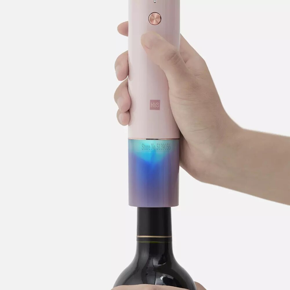 Original Xiaomi Automatic Red Wine Bottle Opener Stopper Fast Decanter Set Stopper Electric Corkscrew Foil Cutter Cork Out Tool