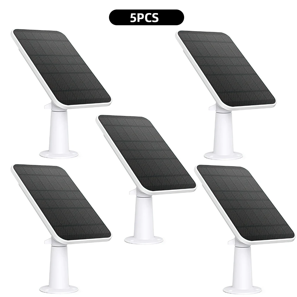 Panneaux Solaires Muraux de 4W avec Câble d'Alimentation de 9,8 Pieds, Montage Mural pour Walald Fycam 2/2 Pro/2C/2C Pro/E