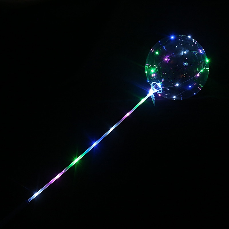 3m ledet linje lys med stik til diy boble ballon stick tilbehør bryllup fødselsdagsfest baby shower dekor kid legetøj