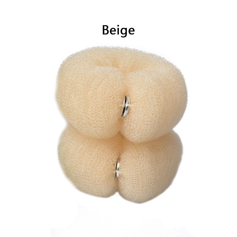Hår bulle maker magisk skum svamp form ring frisyr twist accessoarer hår styling verktyg för tjejer kvinnor dam praktiska: Vara