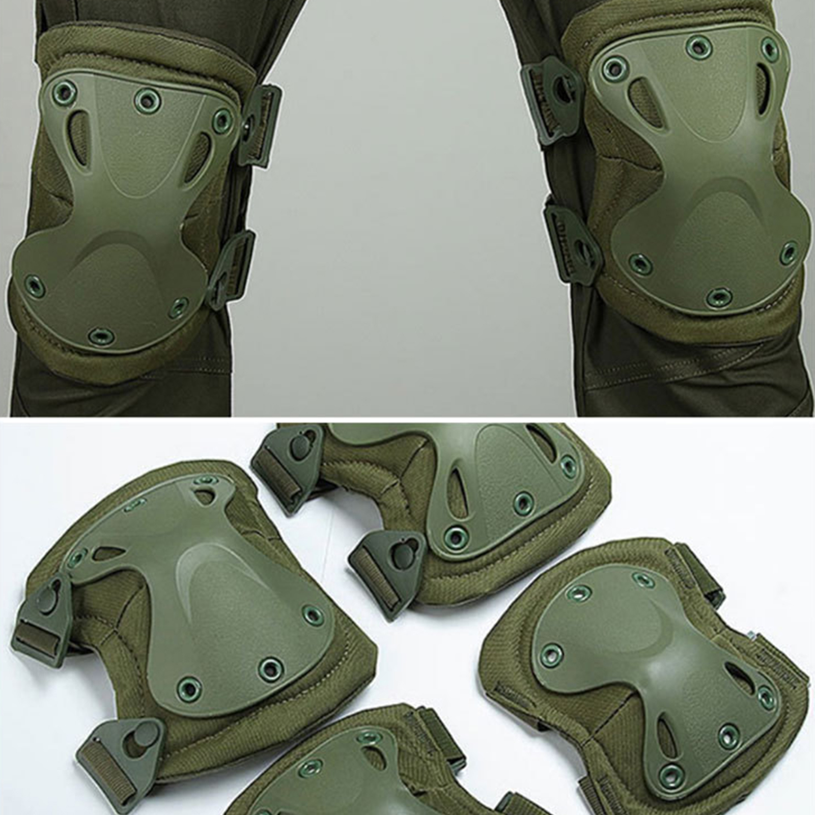1 paar professionele dikkere kniebeschermers kniemouwondersteuning zeer elastische kniebeschermer voor rollerblading skateboard