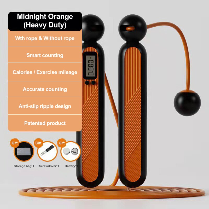 Jump String Electronic Count Jump Rope Sport Crossfit Exercise... – Grandado