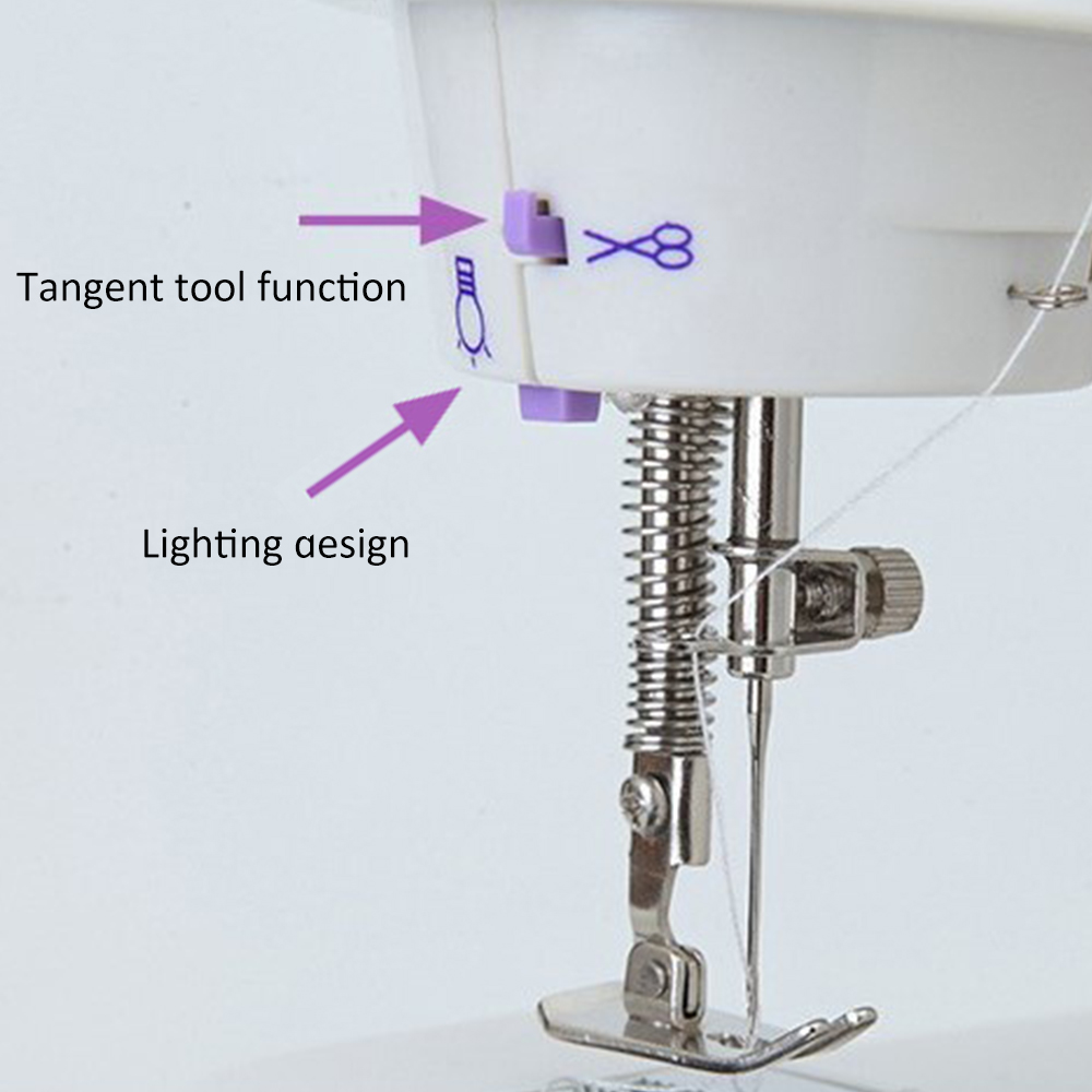 Mini Portable Handheld sewing machines Stitch Sew needlework Cordless Clothes Fabrics Electrec Sewing Machine Stitch Set
