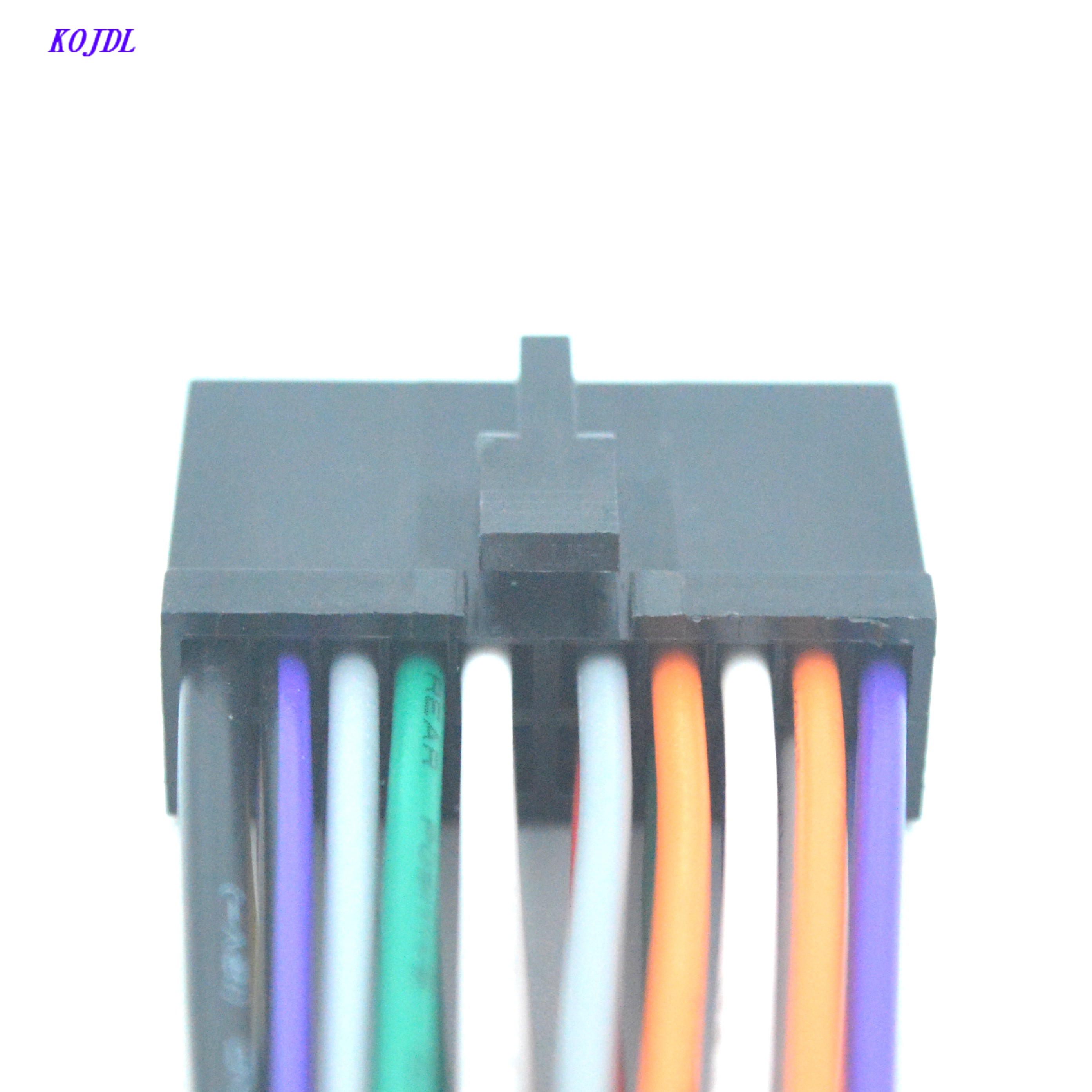 Car 20Pin CD/DVD Universal Head Unit Stereo Audio Radio Wiring Harness Cable Connecter Plug for Aftermarket Radio Accessories