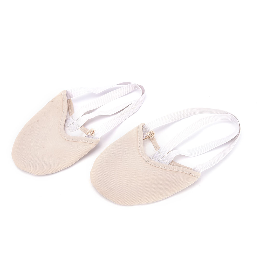 1 par elástico zapatos de baile zapatos de Gimnasia Rítmica zapatos medias a la mitad de arte gimnasio accesorios Ginastica