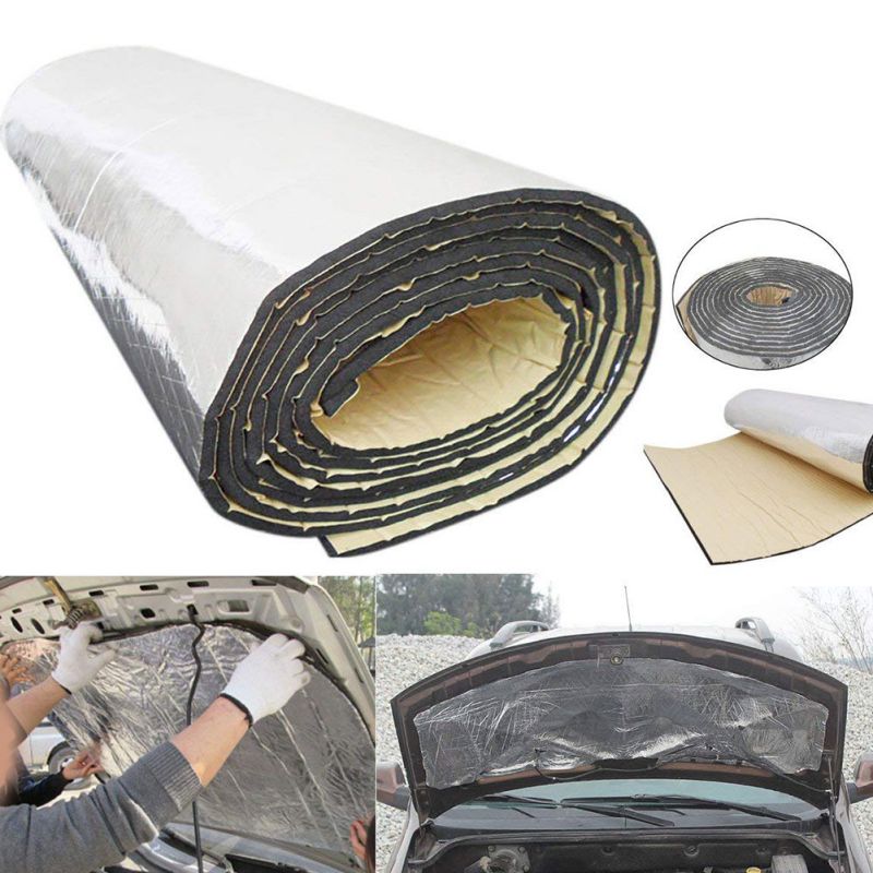 Car Insulation/Sound-absorbing Pad Glassfiber Water Pipe Hose Insulation Shock Absorber Sound Absorption Rubber For Auto
