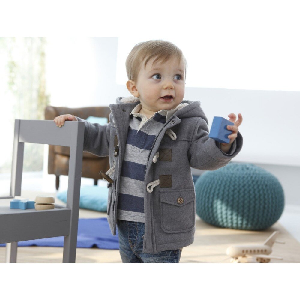Barn ytterkläder vinter baby boy kläder varma huva barn jackor pojkar kappa vinterjacka