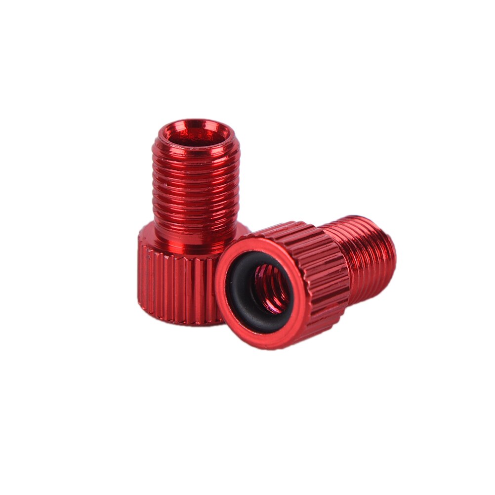 4 st cykel cykel däck ventil adapter slang pump verktyg omvandlare cykel cykel pump tillbehör 5 färger