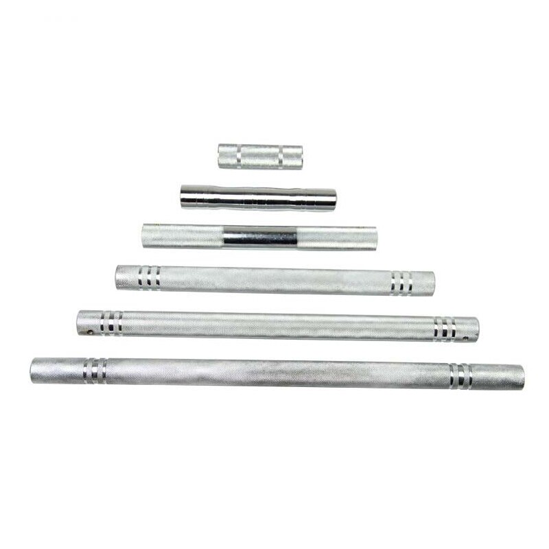 Verstelbare Stalen Halter Connector Staaf Voor Home Gym 25Mm Barbell Extension Bar Gewichtheffen Training Attachment 30Cm/40cm/50Cm