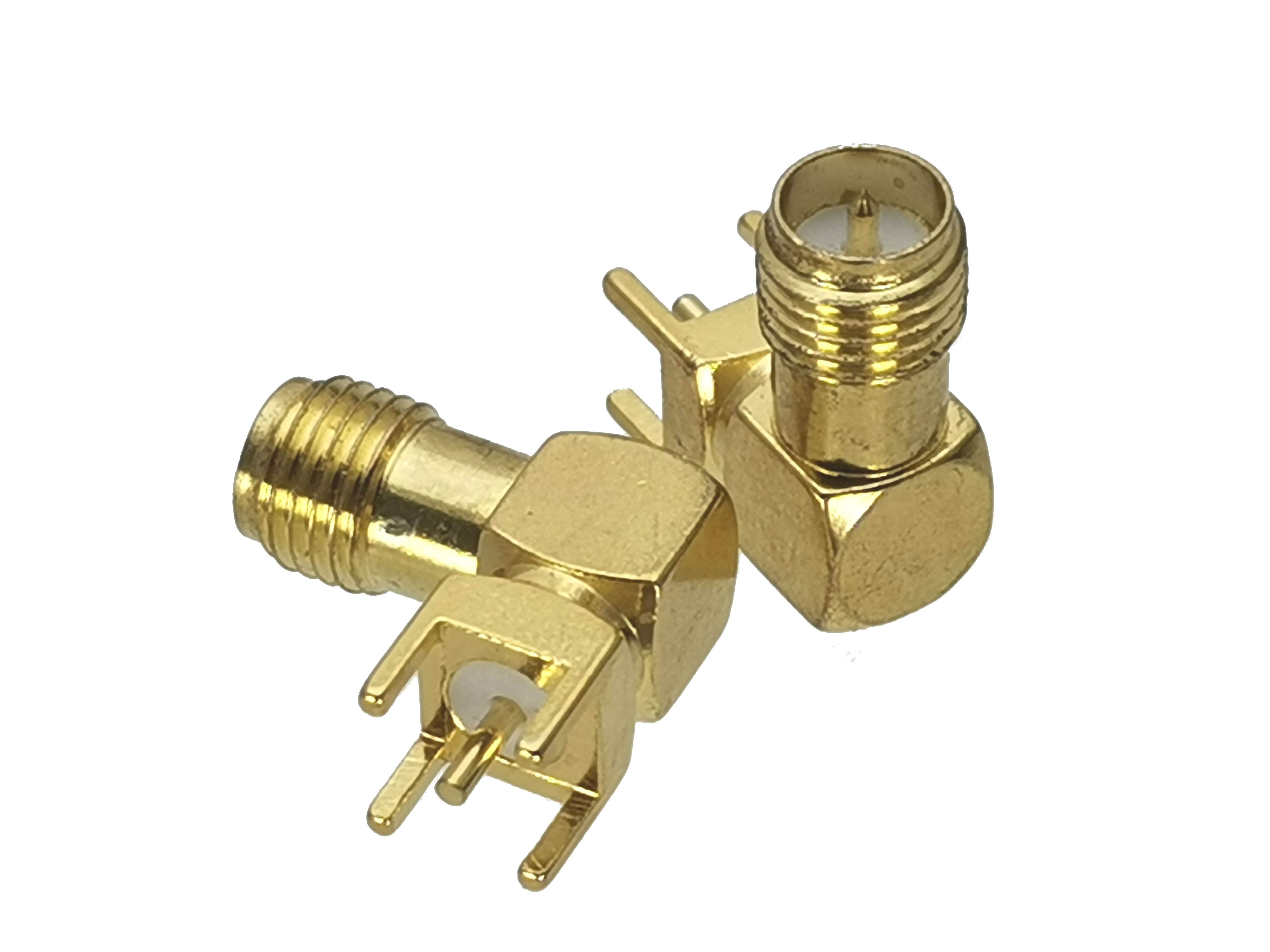 1Pcs RP-SMA Rpsma Mannelijke Jack & Vrouwelijke Plug Schot & Flens Solder Panel Mount & Pcb Mount Rf Adapter connector: Type 12-1pcs