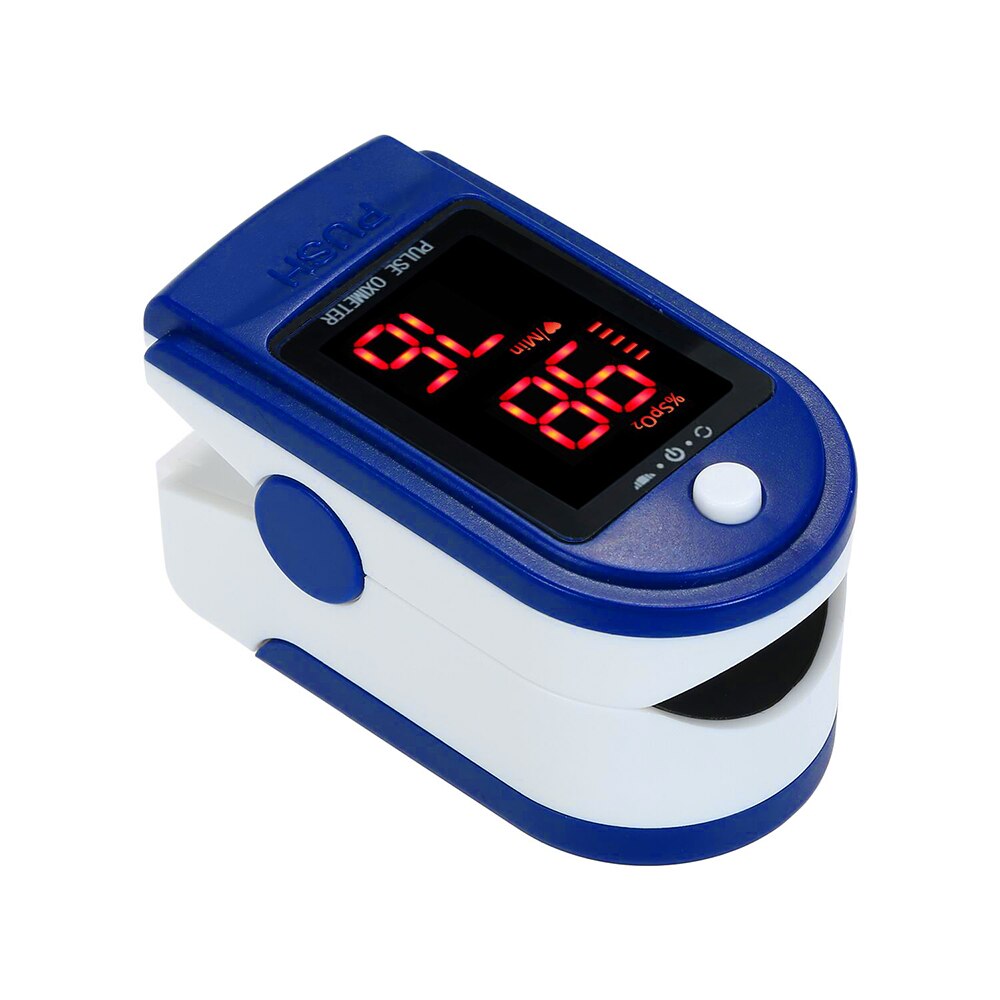 In Stock! Portable Finger Oximeter Fingertip Pulsoximeter Pulse Oximeter Blood Pressure Pulse Heart Rate Monitor Without Battery