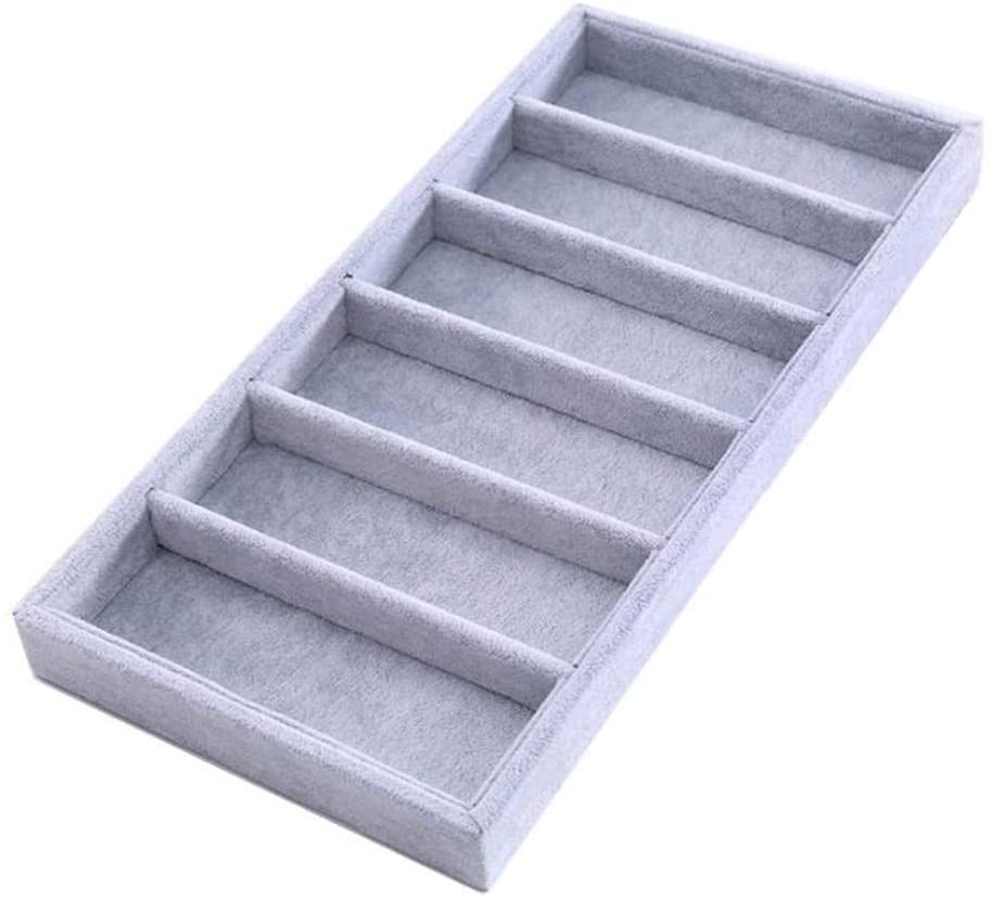 6/12 gitter solbriller opbevaringsboks arrangør briller vitrine stativ holder briller briller boks solbrille etui: 6 gitter