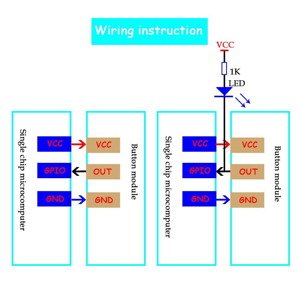 1 Pcs TTP223-BA6 Touch Knop Module Single Point Doordringende Capacitieve Sensing Touchpad Schakelaar Isolatie