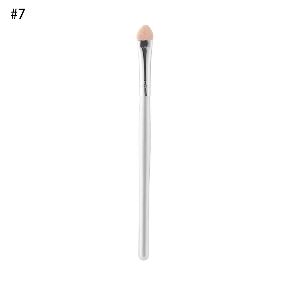 Pinceau à Long manche pour fard à paupières, éponge professionnelle, bâton à sourcils, applicateur de fard à paupières Portable, Eyeliner, outils de maquillage cosmétique, 2 pièces: 07