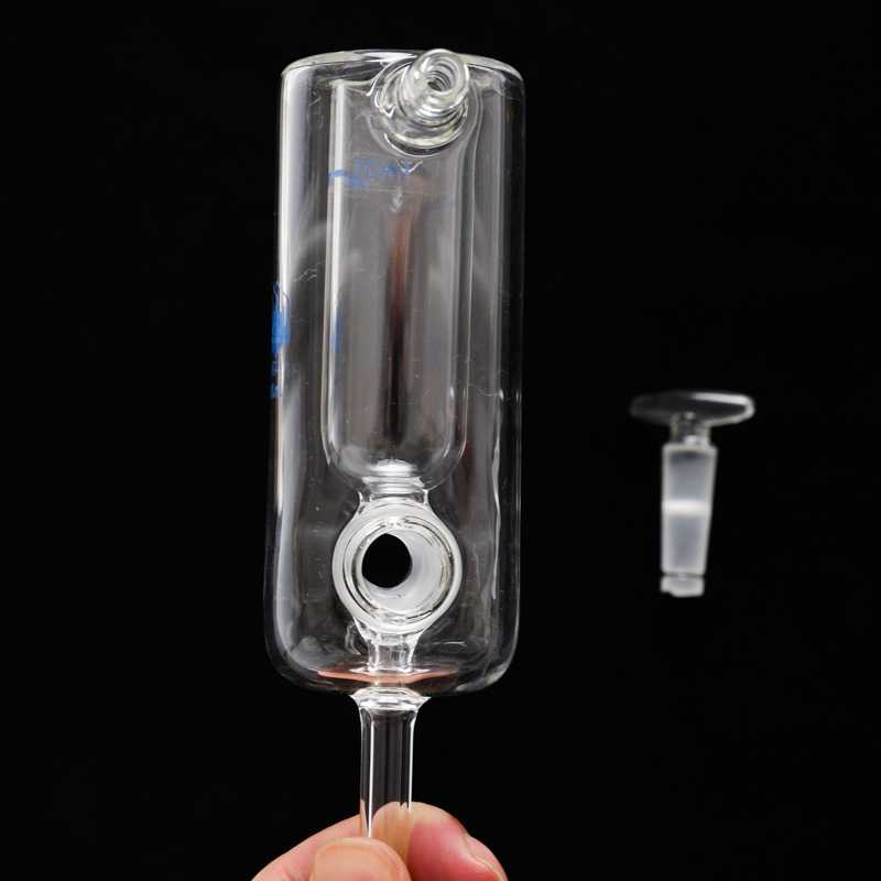 Vaso de doble camisa, 25ml, Reactor fotocatalítico de pistón de vidrio