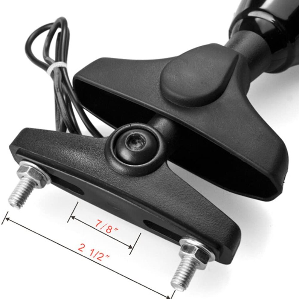 MOTORCYCLE LED TURN SIGNAL MIRRORS for KAWASAKI NINJA 6R 9R 650R 250R 636 YAMAHA YZF R1 R6 R6S/ SUZUKI GSXR 600 750 1000 KATANA