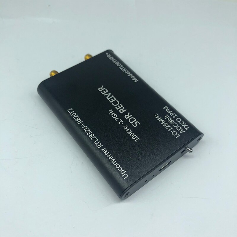100KHz-1.7GHz Upconverter + 1PPM TXCO RTL-SDR Receiver RTL2832U + R820T2 SDR Radio RTL08THFR + SDR