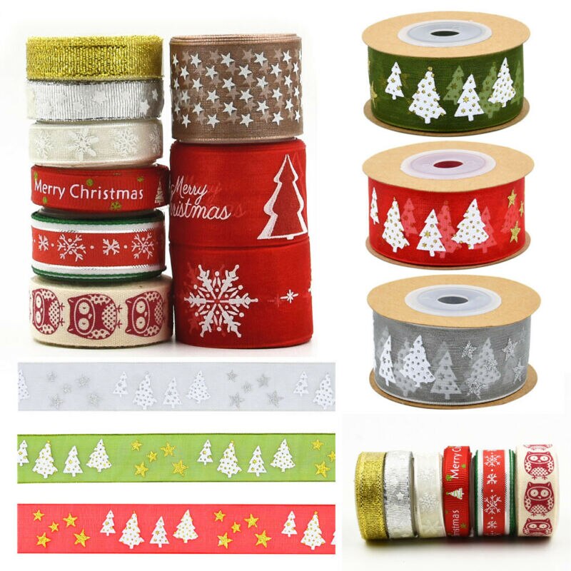 5m satynowe wstążki DIY sztuczny jedwab artykuły rzemieślnicze akcesoria robić szycia Scrapbooking materiał drut krawędź wstążka dekoracje świąteczne