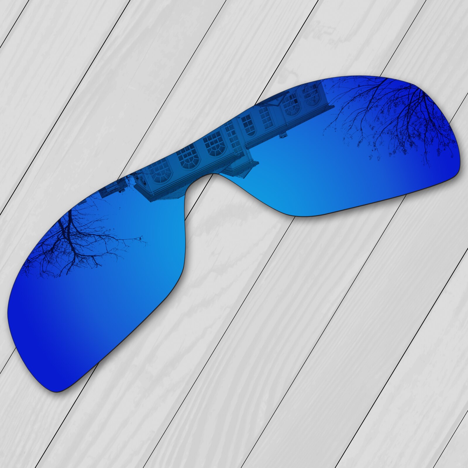 E.O.S Polarized Enhanced Replacement Lenses for Oakley Antix Sunglasses - Multiple Choice: Dark Blue
