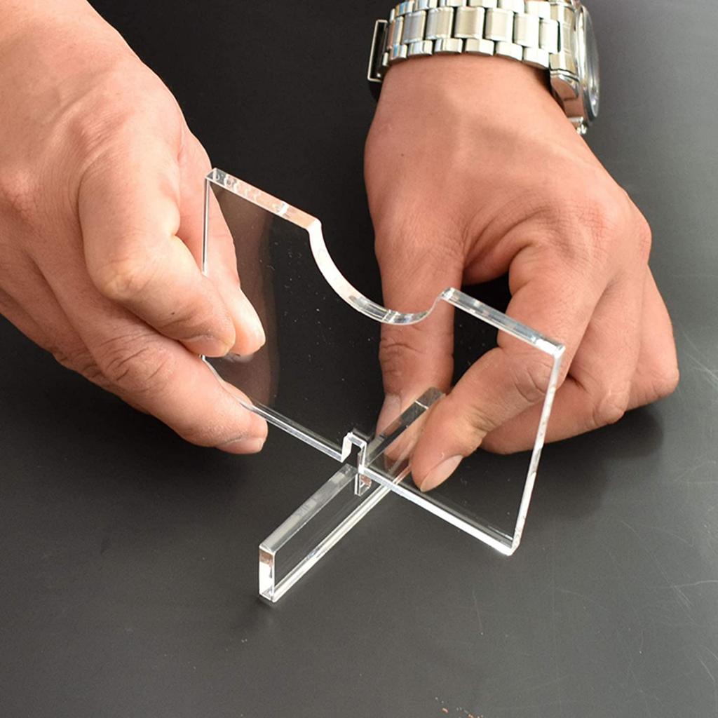 Clear Baseball Bat Display Holder Mount Rack Stand Desk Top Tabletop Bat Display Holder Acrylic Clear Stand