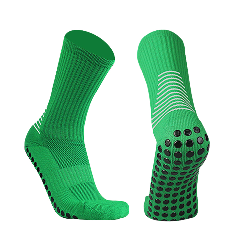 Mens Womens Heel Shield Pattern soccer Socks Sports Square Silicone Non-Slip Football Socks calcetines antideslizante futbol: Ivory