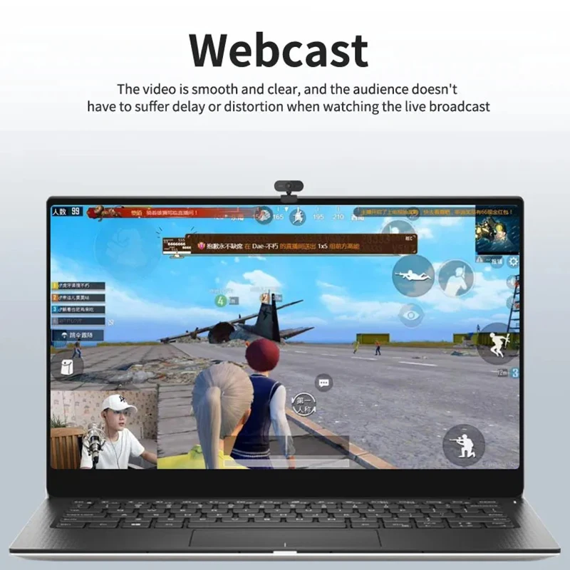 1080p telecamere per computer hd, telecamera usb hd con microfono integrato, telecamera di rete usb, webcam per lavorare con microfono e treppiede