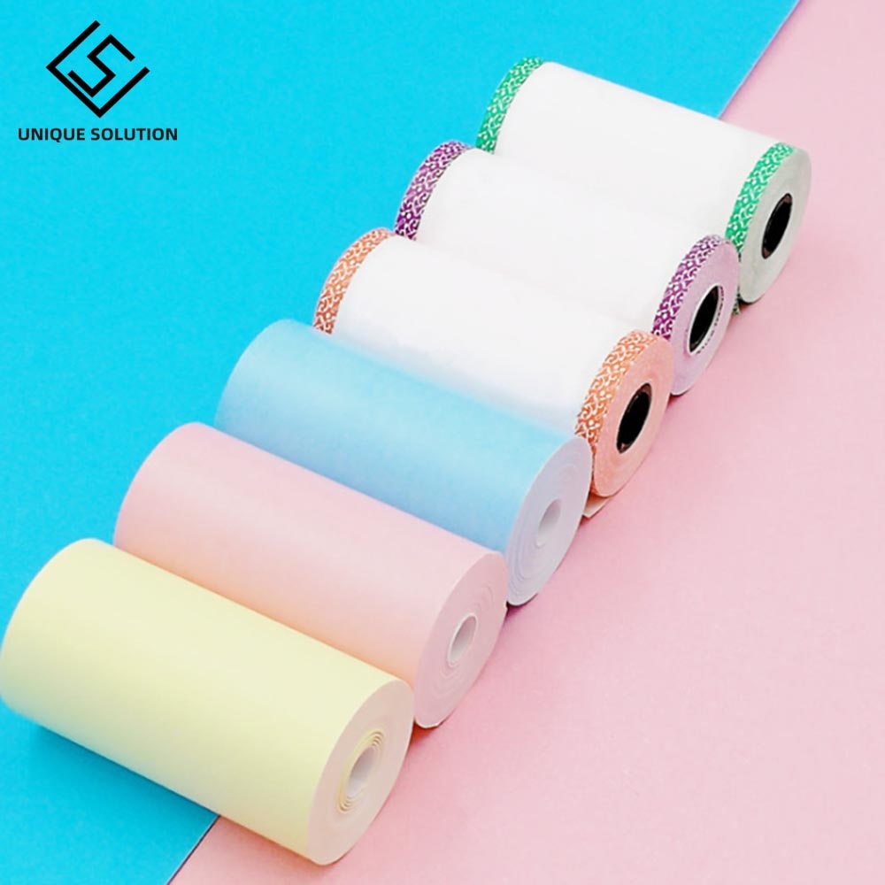 Color Thermal Paper Roll 57*30mm Photo Paper Clear Printing for PeriPage A6 A8 PAPERANG P1/P2 Mini Pocket Photo Printer