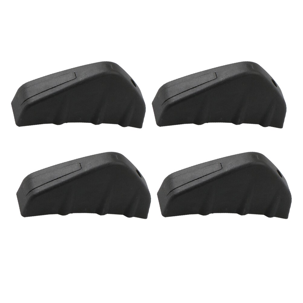 Universal Car Rear Spoiler Small Surrounded Bumper Chassis Car-Styling Mini Diversion Rear Spoiler Lip For Truck Car SUV (Black): 4pcs