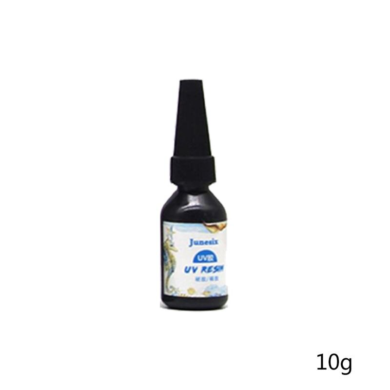 10/20/25/50/60/100g Ultraviolet Curing Epoxy UV Resin Hard Glue Transparent LED Cure for DIY Jewelry Making Casting Coating: A10