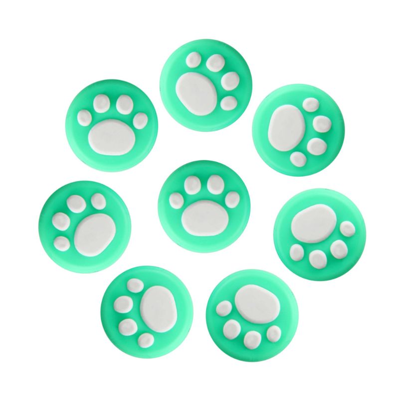 8Pcs Poot Thumb Stick Grip Cap Joystick Cover Voor Nintend Schakelaar Lite Controller Y3ND: green