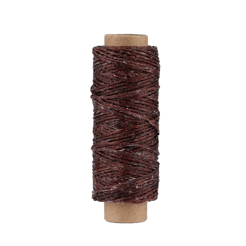 Kaobuy 12 Kleuren Gewaxt Draad Lederen Naaien Waxed Thread Voor Lederen Waxkoord Voor Leer Craft Hand Stiksels Draad: type 11