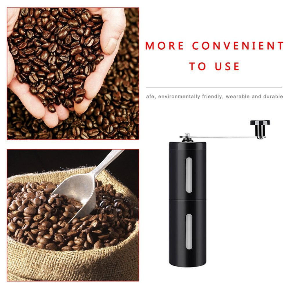 Hand-crank Coffee Machine Portable Coffee Grinder Coffee Grinder Essential for Home and Travel