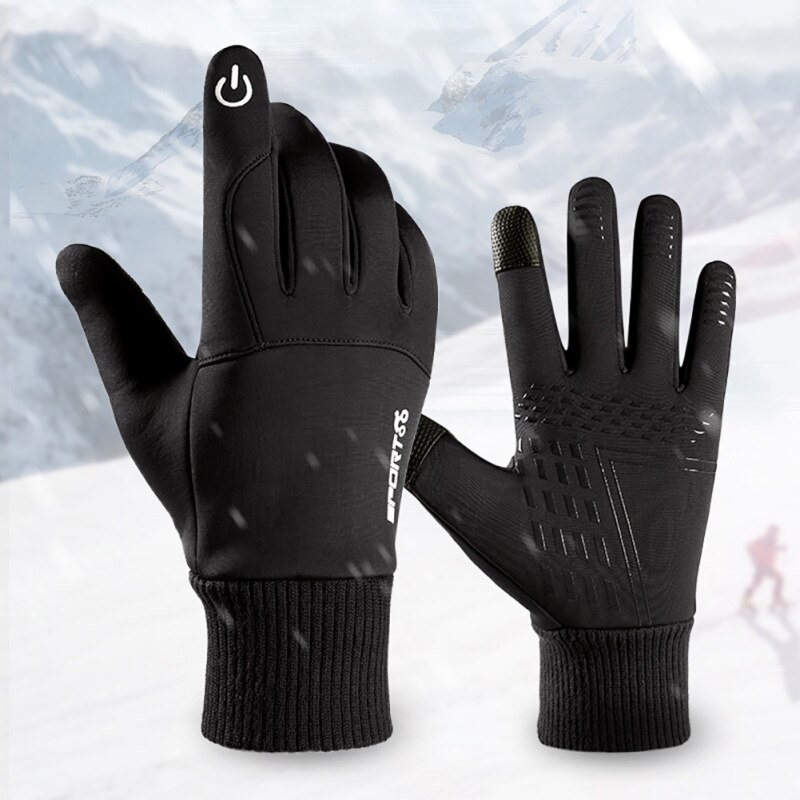 Winter outdoor wandelen waterdichte antislip warme ademende handschoenen allemaal verwijzend naar duurzame vishandschoenen fitness 2