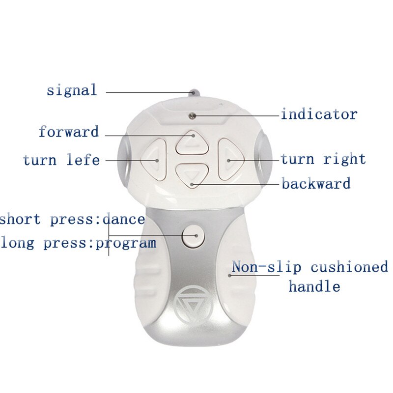 LeZhou Smart Touch Control Programmable Voice Interaction Intelligent Sing Dance RC Robot Toy For Children