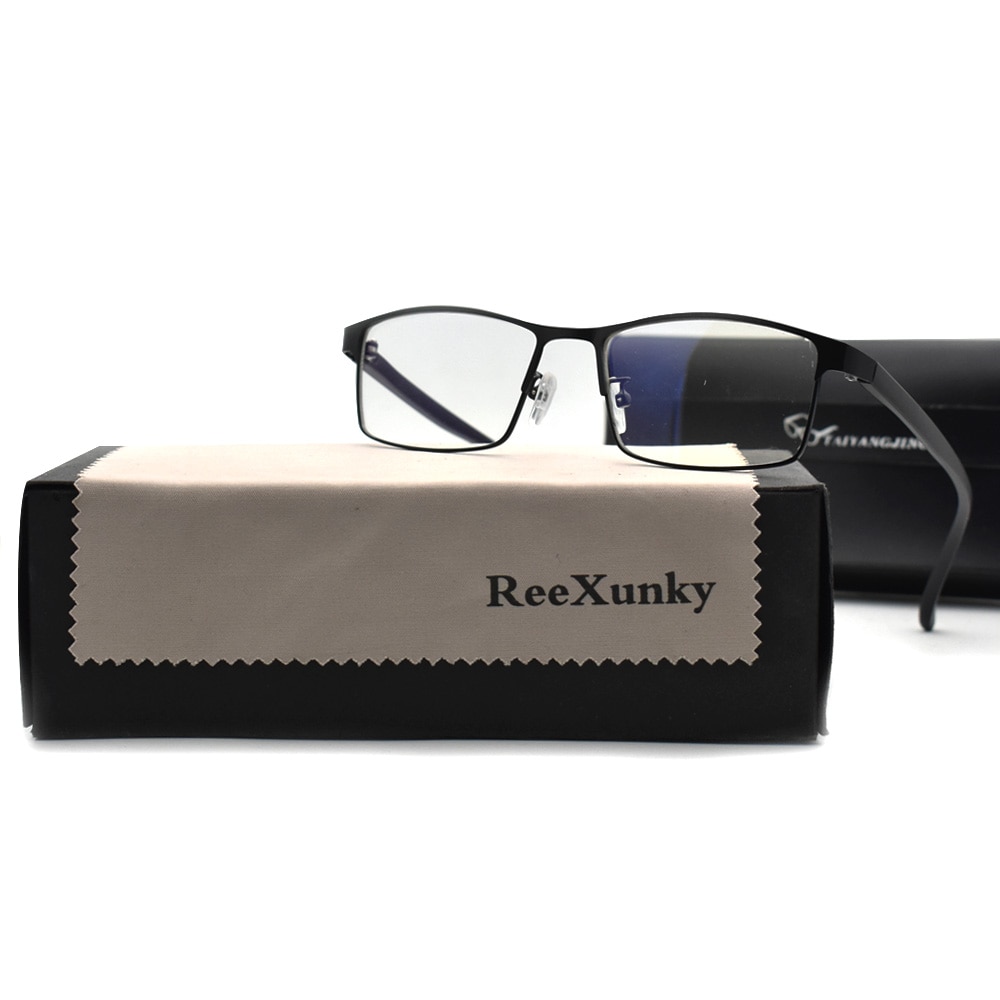 Anti Blue Light Glasses Men Computer Screen Eye Protection Anti Radiation Eyewear Frames Goggles Anti Eye Fatigue Glasses