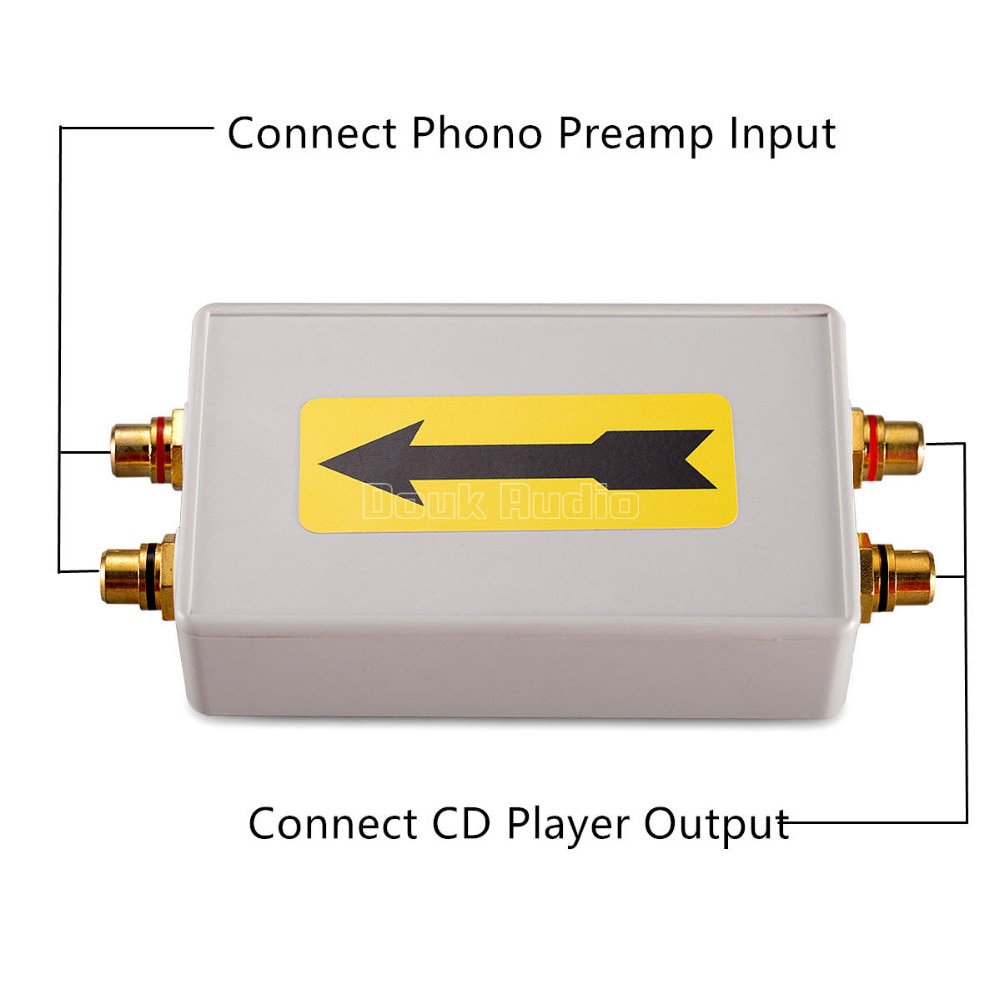 Douk Audio HiFi Mini Plattenspieler Phono Preamp CD zu LP Vinyl Audio Signal Konverter Burn-in Gerät