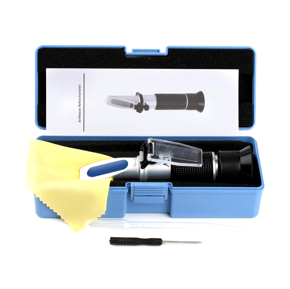 Alcohol Refractometer SG 1.000-1.130 Bier Alcoholmeter Hydrometer Brix 0-40% Suiker Alcohol 0-25% Dual Schaal Meter voor Moonshine