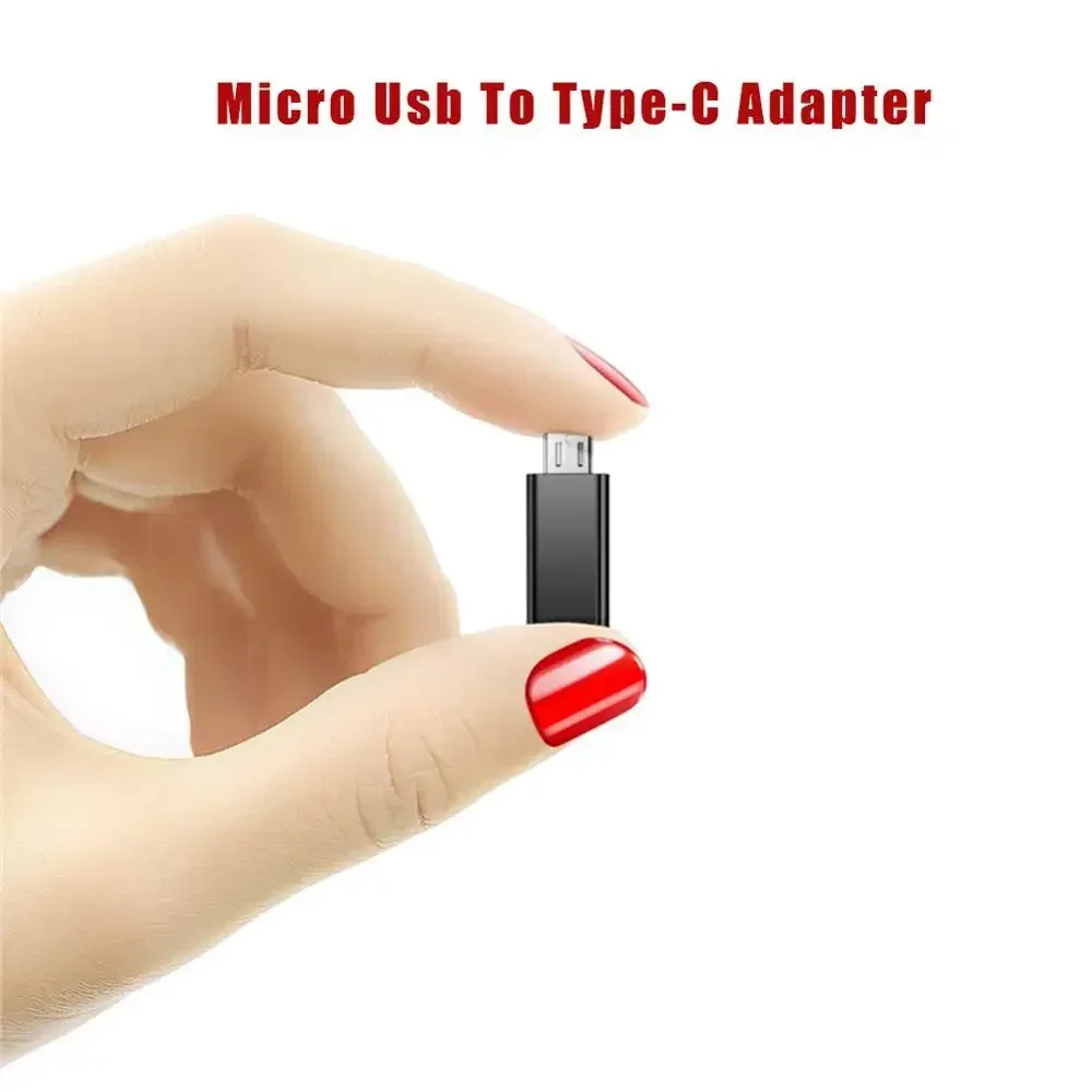 Typ-C-Adapter, USB-C auf Micro-USB-Kabel, Legierung, Micro-USB-Stecker auf Typ-C-Buchse, Adapter, Konverter-Anschluss für Telefon, Tablet