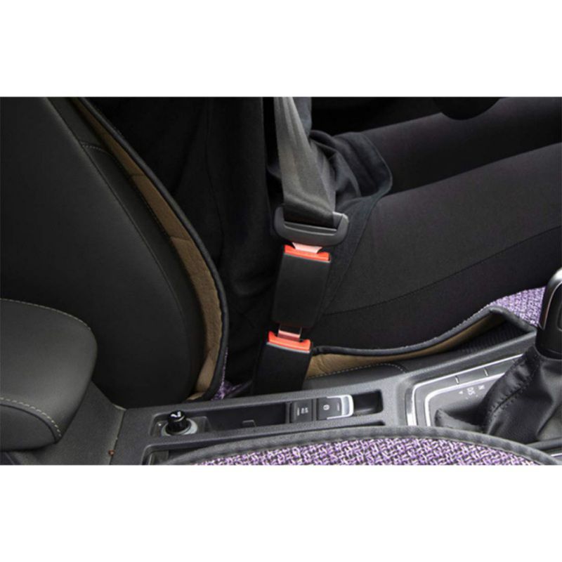 2PCS seat belt extender detachable Iron Plastic Seat Belt Extender Detachable For Car Seat Belt Accessories Black