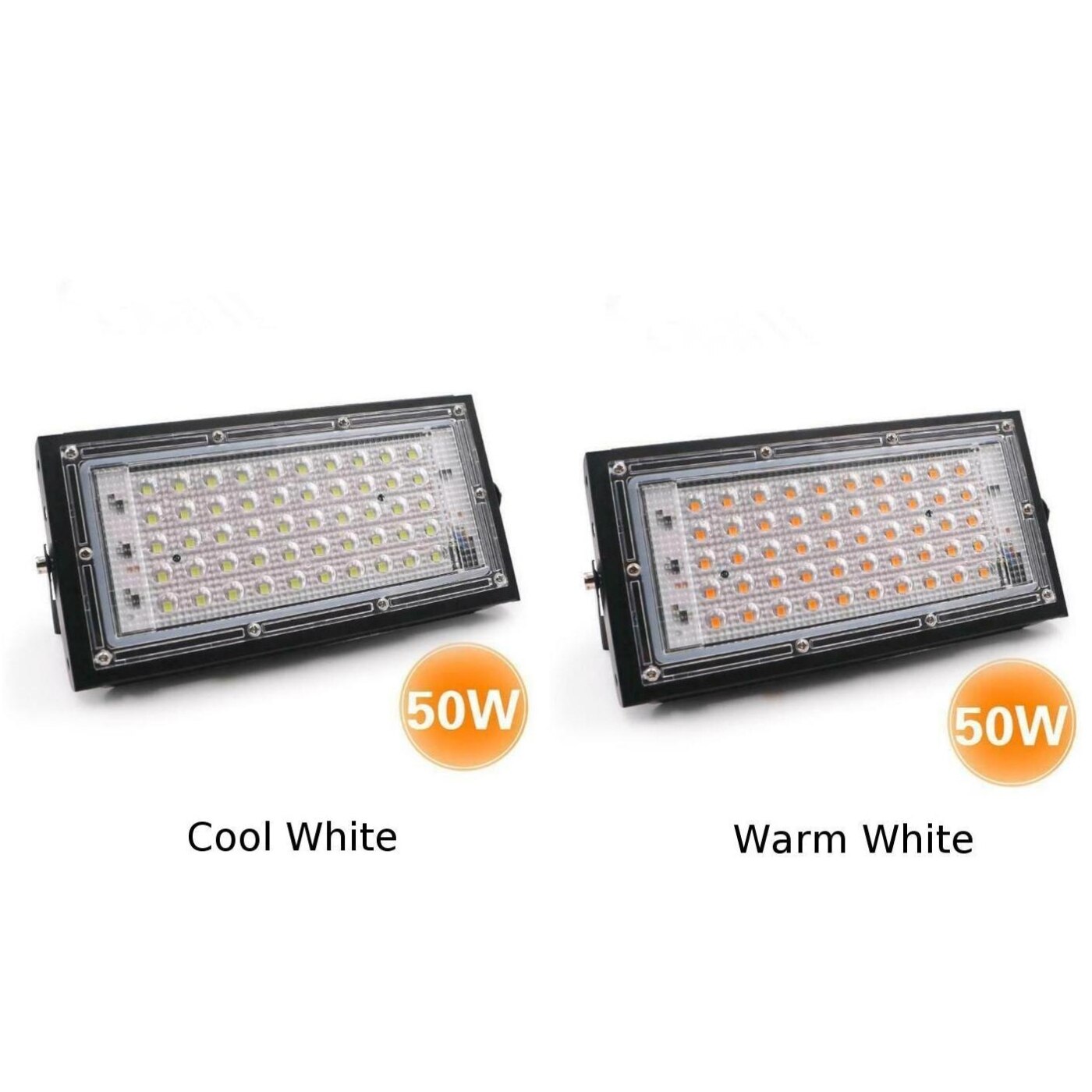 Lamp Flood Light 4800LM Aluminum+acrylic Street Park Tree Hotel Indoor