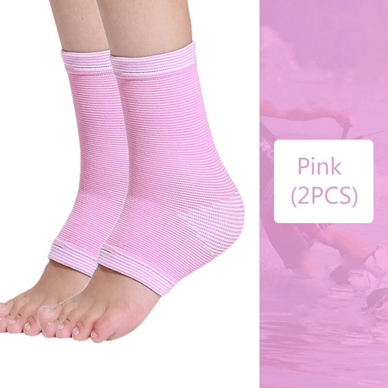 2Stck freundlicher freundlicher Knöchel befestigen Kompression Ärmeln Fuß Bogen Unterstützung Plantar Fasciitis Socke Für Schwellungen Fersensporn Schmerzen Linderung: Rosa