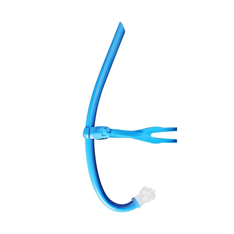 PVC + Silicone Snorkel Diving Breathing Tube Wet Snorkel Air Breathing Tube Swimming Underwater Scuba Diving Snorkeling Tube: blue